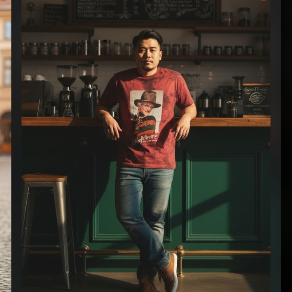 Red Graphic T-Shirt